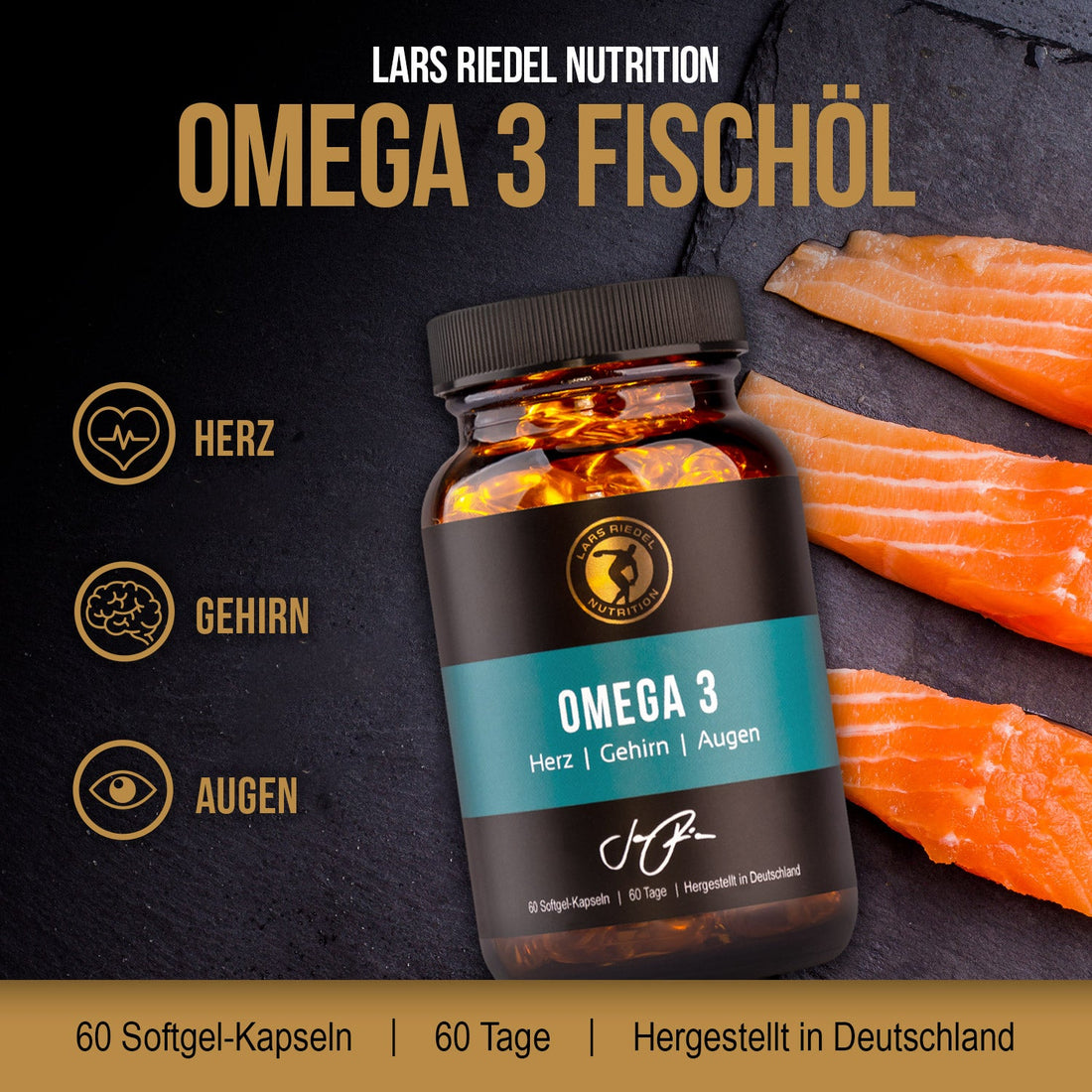 60 x Omega 3 - 1.000 mg (Kapseln)